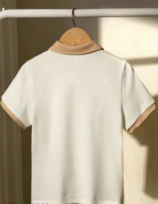 Beige Old Money T-Shirt