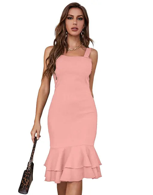 Women Bodycon Westen Dress