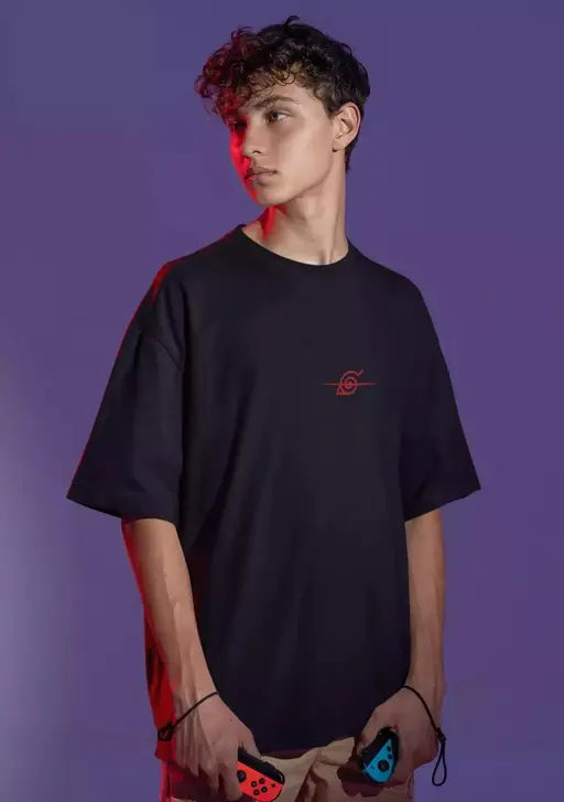 Anime Prited Cotton Blend Tshirt