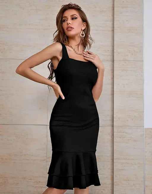 Women Bodycon Westen Dress