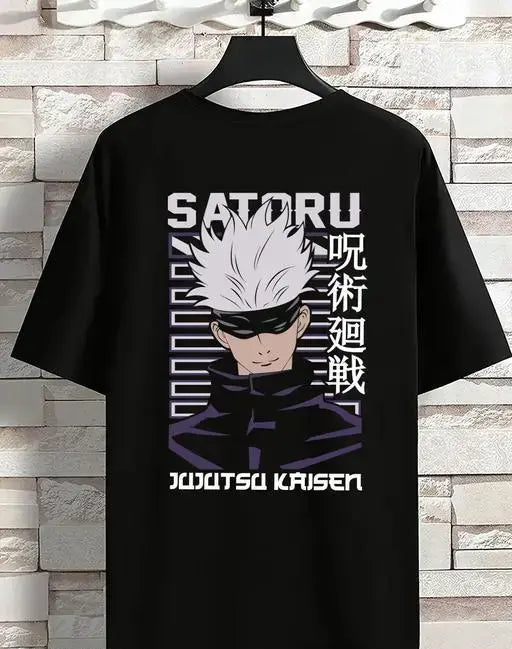 MENS ANIME FIVE SLEEVE PRINTED TSHIRT 220GSM COTTON LOOPKNIT