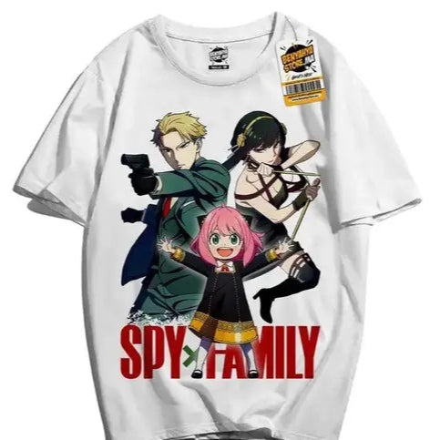SPY FAMILY Printed Casual T-Shirt