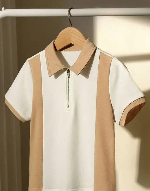 Beige Old Money T-Shirt