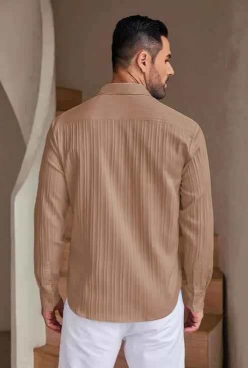 Shirt for men, Mens Textured shirt, popcorn shirt for men