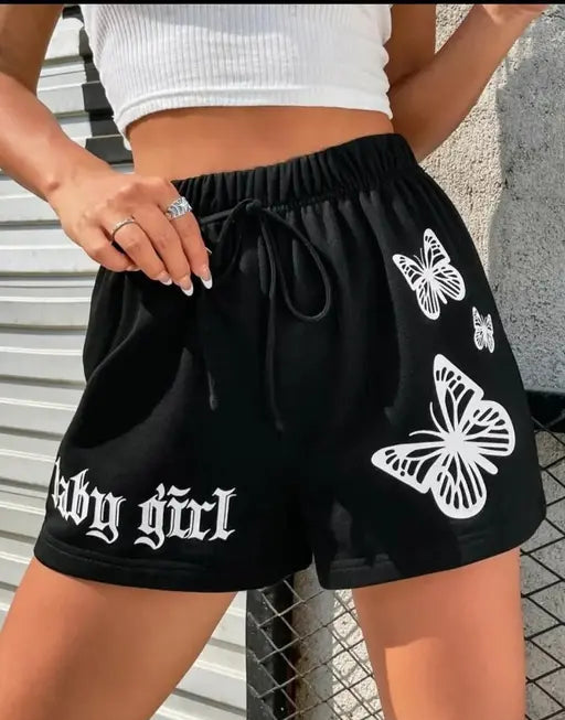 WOMENS PRINTED SHORTS