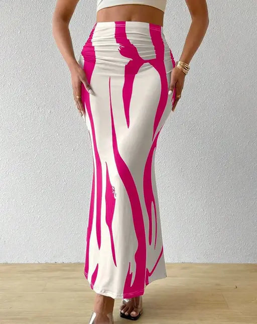 WOMEN PINK  TRENDY SKIRT