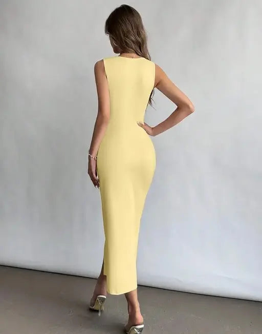 Ruffled Bell Sleeve Mini Dress