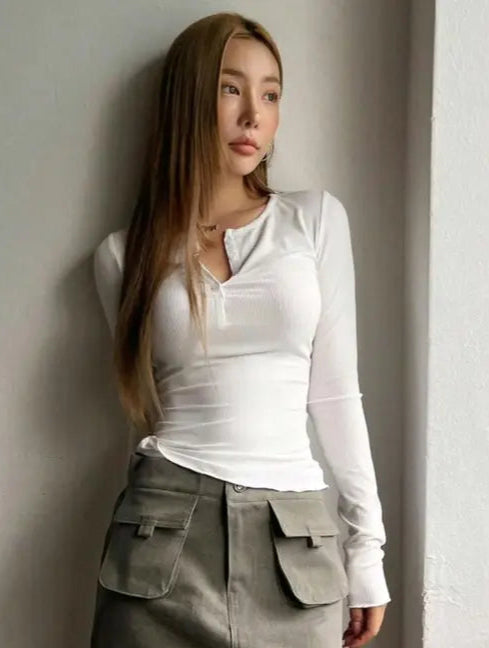 Trendy full sleeves top for women