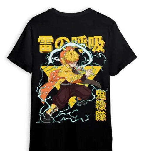 Zenitsu Anime Printed T-Shirt Men & Women