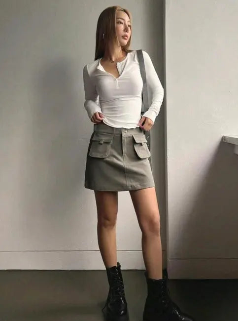 Trendy full sleeves top for women