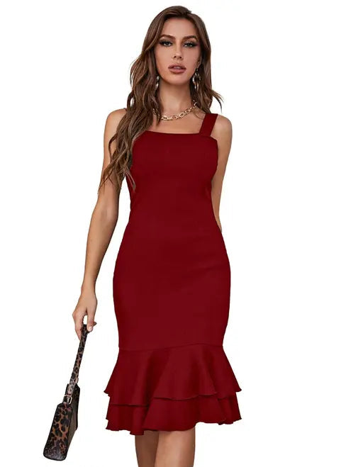 Women Bodycon Westen Dress