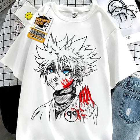 Anime Printed Casual T-Shirt