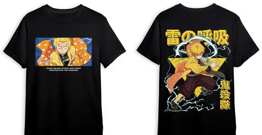 Zenitsu Anime Printed T-Shirt Men & Women