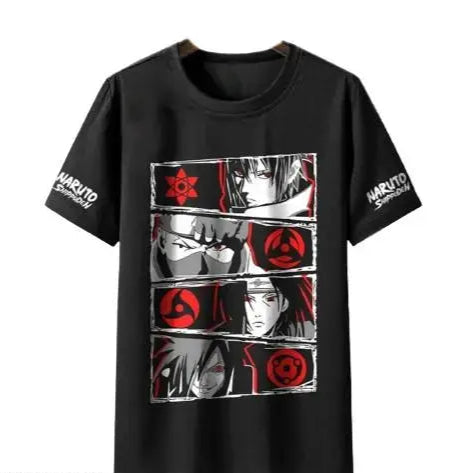 Naruto Anime T-Shirt Men & Boys (Black)